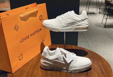 all white louis vuitton shoes|white lv shoes since 1854.